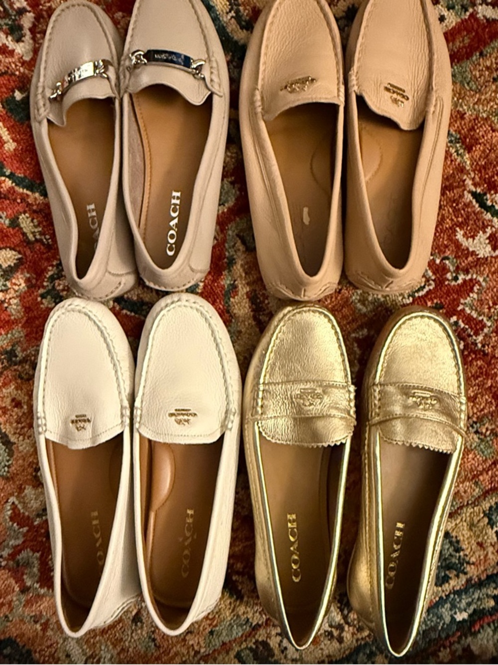 Coach BLUSH ONLY like new size 8 - Picture 2 of 5